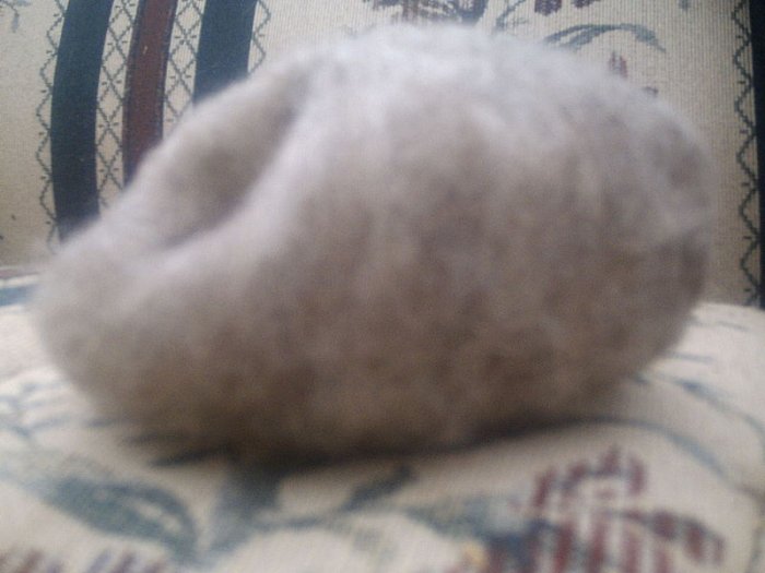 All natural wool critter cozy