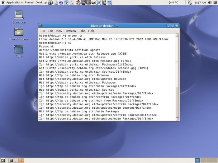 Debian 4.0 "Etch" i386