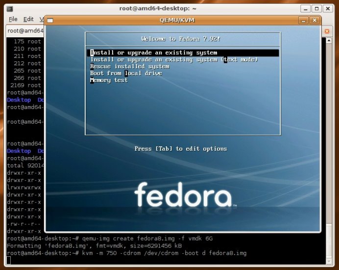 Fedora 8 i386 Linux