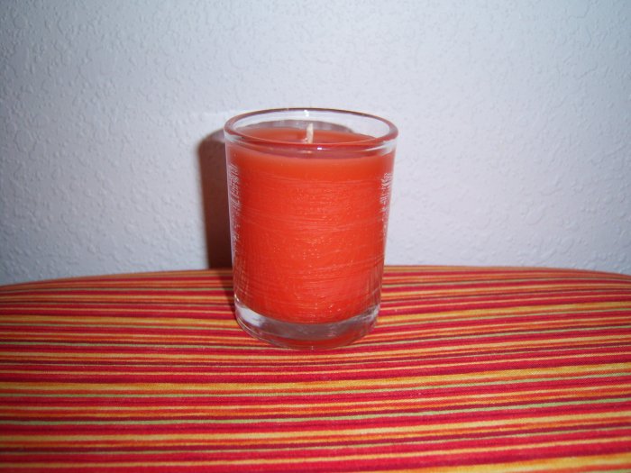 Votive Candle with Wick-Mango