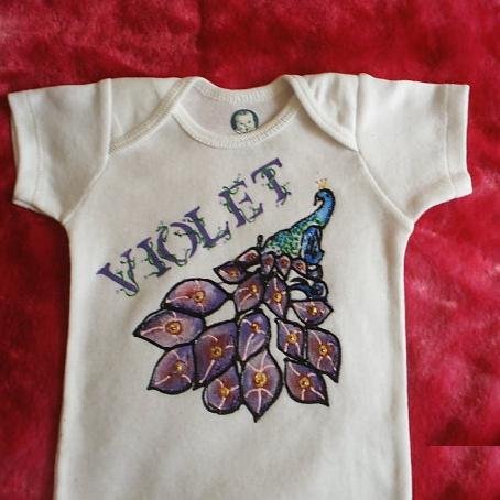 Baby Onesie Girl Customized Name 24 months