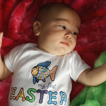 Baby Onesie Easter NEWBORN