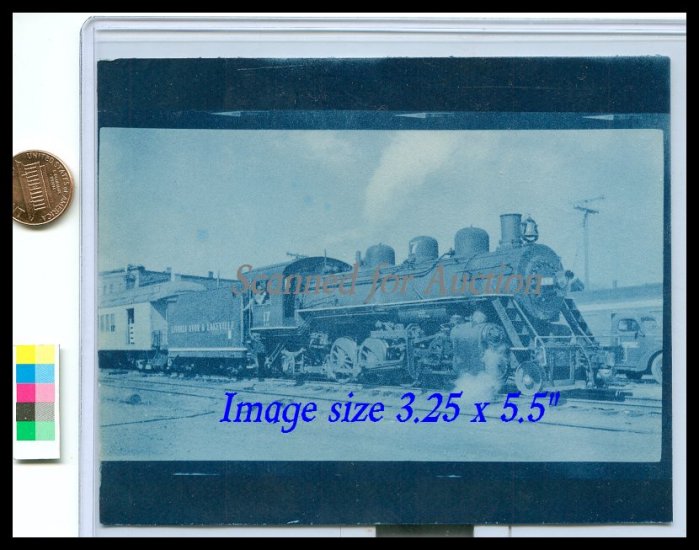 Photograph of Livonia Avon & Lakeville Locomotive #17