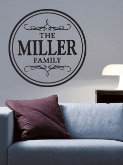 Custom Family Vinyl Wall Lettering Words Art Rub On Letters
