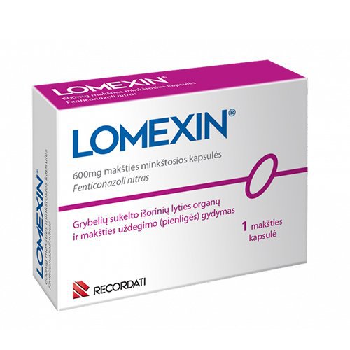 Lomexin Mg Vaginal Soft Capsules Capsule