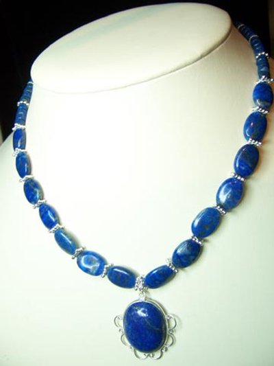 Lapis Lazuli and .925 Silver