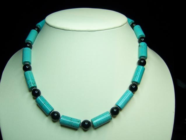 Turquoise, Onyx & Silver