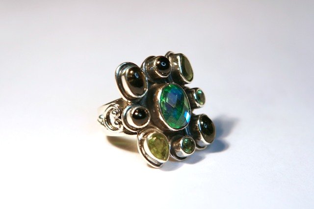 Mystic Topaz, Tourmaline & Peridot