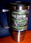 SS Travel, Energized Water, Stainless Steel Travel Mug with lid - SS Travel