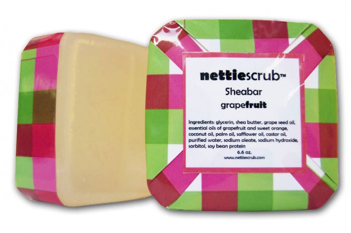 NEW grapefruit Sheabar soap