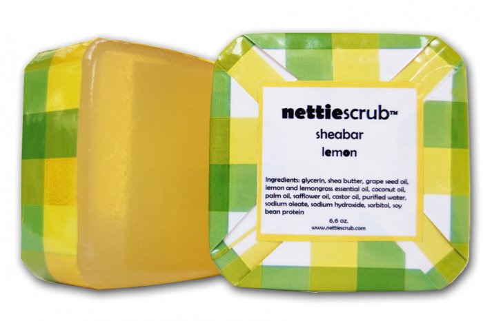 NEW lemon Sheabar soap