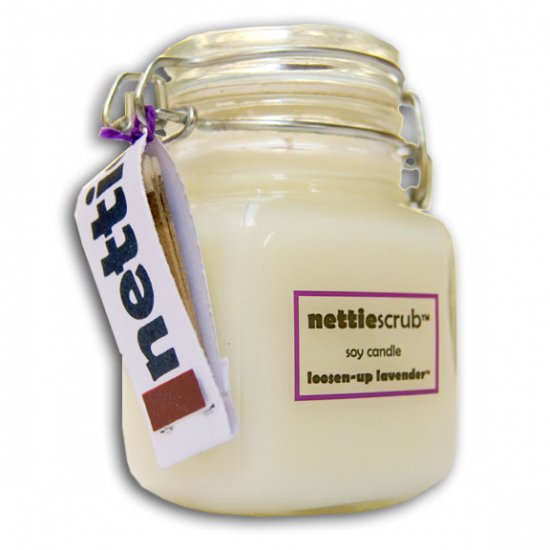 LOOSEN-UP LAVENDER(tm) Waterproof Bath Candle