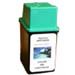 HP #25 remanufactured tri-color inkjet cartridge - get two for the price of one -