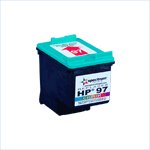 HP - replaces C9363WN (No. 97) Color Cartridge Remanufactured - get two for the price of one