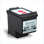HP C8765WN (HP 94) Black Ink Cartridge Remanufactured - get two for the price of one -