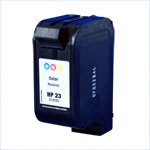 Remanufactured Color Ink Cartridge - replaces HP C1823A/D (HP 23) - get two for the price of one -