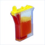 Brother Compatible - LC21Y Yellow Ink Cartridge - get four for just $12.00
