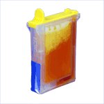 Brother Compatible - LC04Y Yellow Ink Cartridge get four for just $12.00