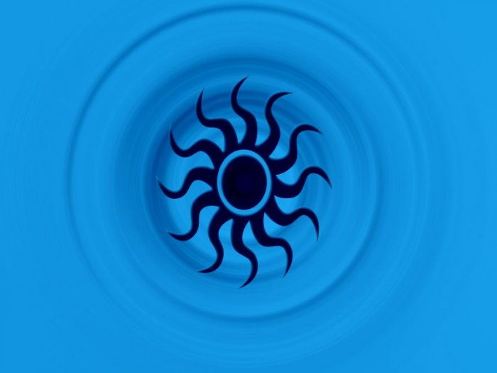 Sun Blue 8X10