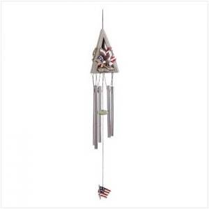 Patriotic Eagle Windchime