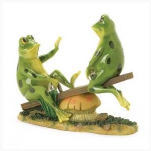 Frogs on Seasaw