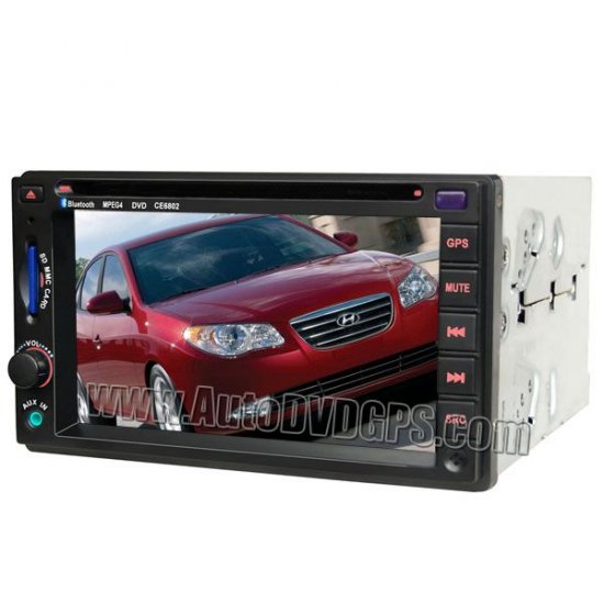Hyundai Elantra Sonata DVD player with built-in GPS navigation TV Radio tuner