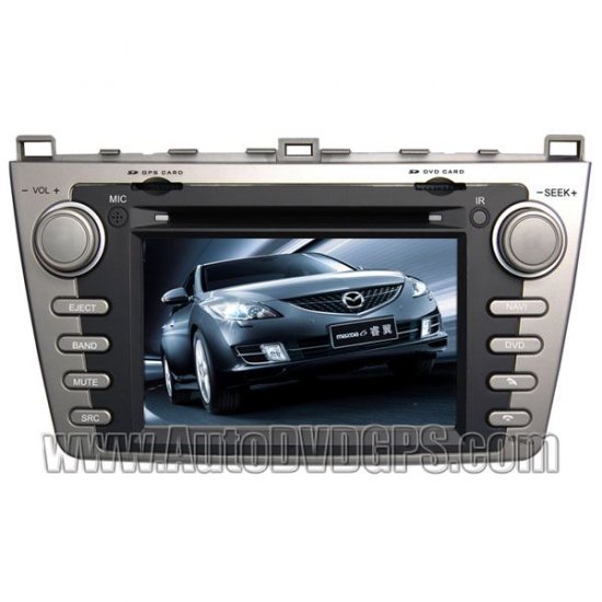 Car DVD player with indash GPS naivgation and touchscreen bluetooth for Mazda 6