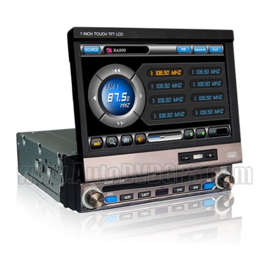 Car DVD player with indash GPS naivgation and touchscreen bluetooth for Mazda 6