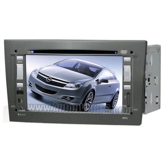 Opel Astra Car DVD stereo radio player with GPS navigation and 7" LCD touchscreen