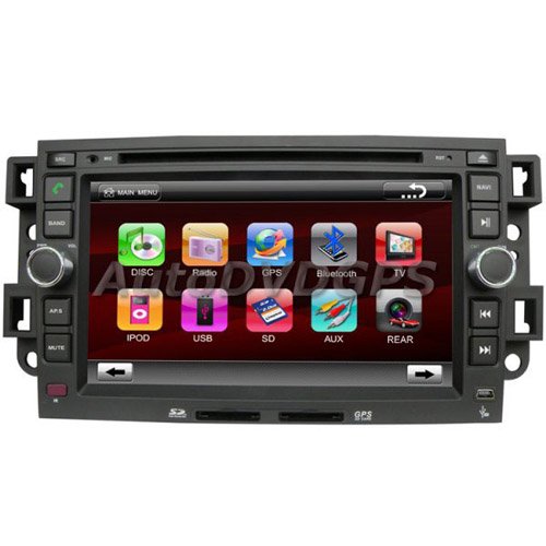 Newest DVD GPS 7" Digital Touchscreen for Chevrolet CAPTIVA Bluetooth iPod RDS