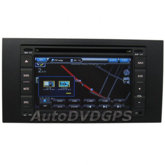 Focus 2005-2007 C-Max S-Max Galaxy GPS Navigation DVD Digital Panel Blueooth iPod RDS PIP