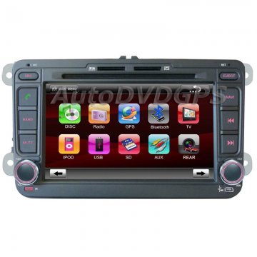 Factory OEM Headunit for VW CADDY Life +DVD GPS + 7" Digital Touchscreen Bluetooth RDS iPOD