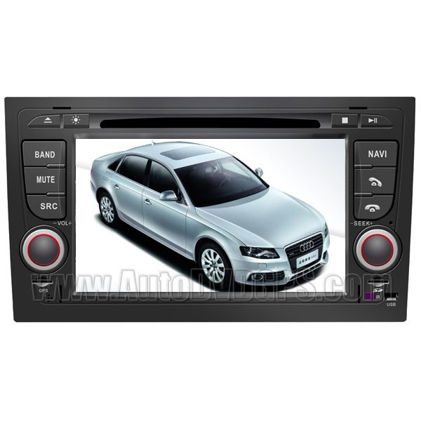 Audi A4 DVD GPS Navigation player with 7" Digital Touchscreen / PIP RDS Bluetooth