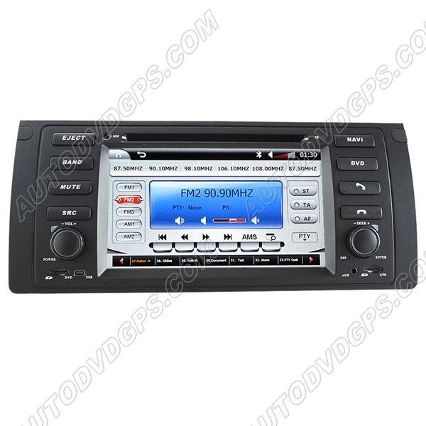BMW 5-E39/BMW X5-E53 DVD Navigation System with 7" HD touchcreen