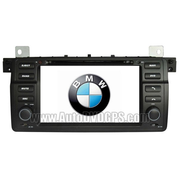 BMW E46 / 3 series DVD-based Navigation System with 7" HD touchcreen and iPod Bluetooth