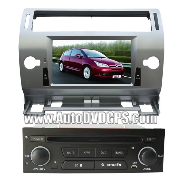 Citroen C5 DVD Player with GPS navigation and 7" HD touchscreen and Bluetooth