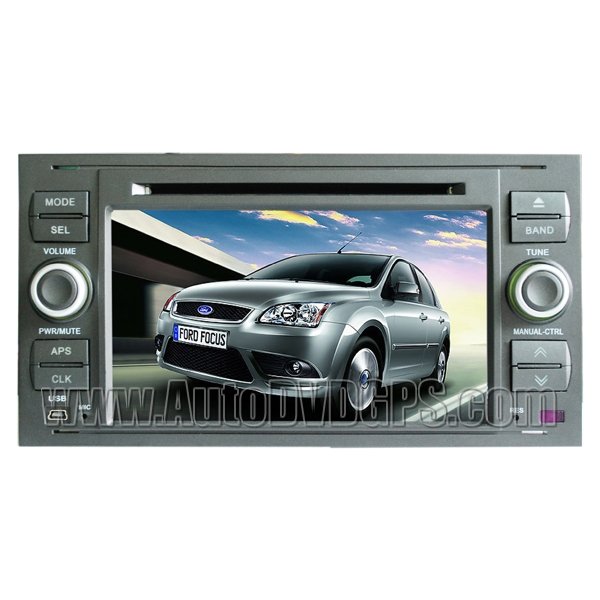 7" Digital HD Touchscreen DVD GPS player with SWC iPod BT Control for FORD FOCUS FIESTA