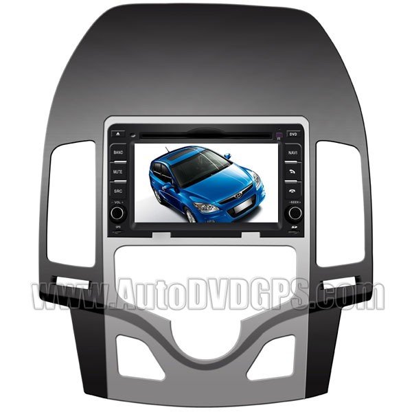 HD Touchscreen DVD GPS Navigation Player with BT iPod Control and PIP RDS for Hyundai i30