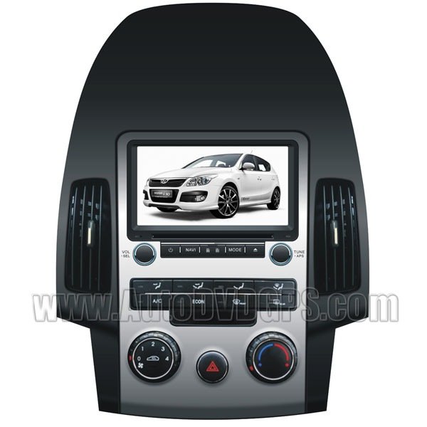 All-in-one Hyundai i30/Elantra Touring DVD GPS player with Digital HD Touchscreen and BT Control