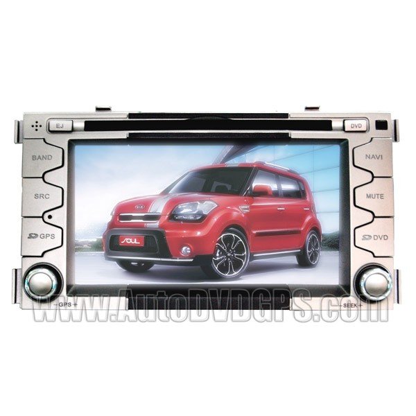 SOL776 Car DVD Player with GPS navigation and 6.2" HD touchscreen and Bluetooth for KIA SOUL