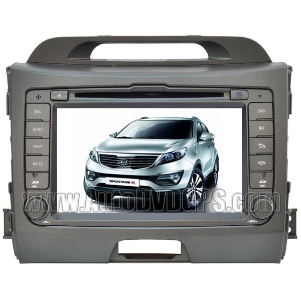 7" Touchscreen DVD with GPS Navigation / PIP RDS /optional built-in DVB-T for 2010 2011 KIA Sportage