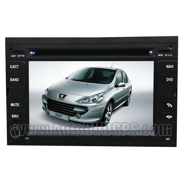 PGT717 Peugeot 307 DVD player with GPS Navigation with Digital Touchscreen and PIP RDS BT USB