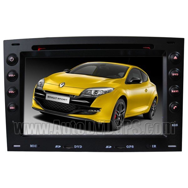 REN601 2003-2008 Renault Megane DVD-based Navigation System with HD touch screen