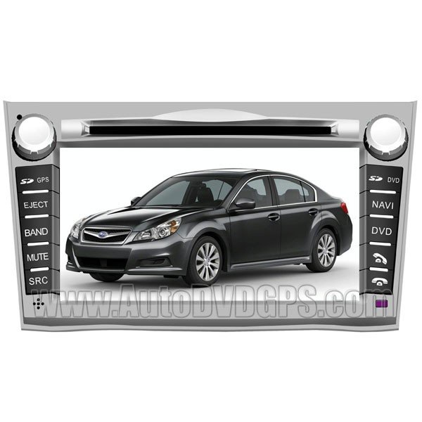 LGC761 2009-2011 Subaru Legacy DVD GPS Navigation Player 7" HD Touchscreen with PIP RDS iPod V-CDC