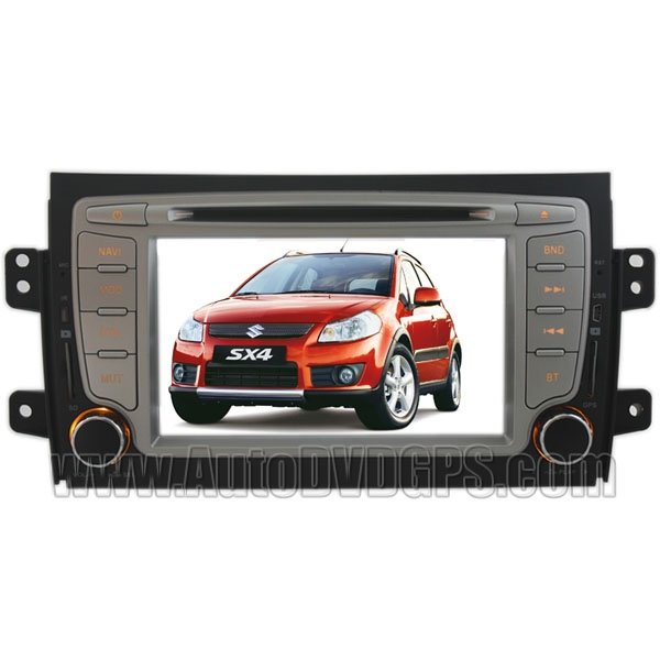 SZK304 7"Digital HD touchscreen Suzuki SX4 DVD Player with GPS navigation and BT Radio