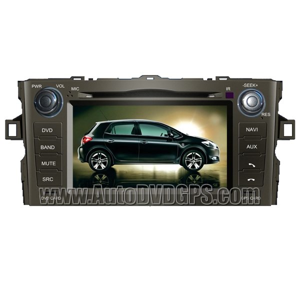 ARS728 Toyota Auris7"HD Touchscreen GPS Navigation system with DVD Player iPod PIP RDS Virtual-CDC