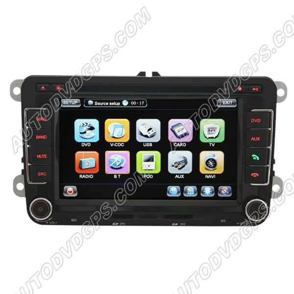 7" Digital Touch screen VW GOLF 5 6 DVD GPS player with BT iPod CAN-BUS and optional RDS-TMC