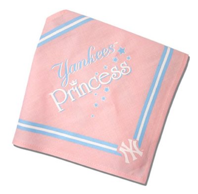 New York Yankees Princess Pink Dog Bandana Size Small