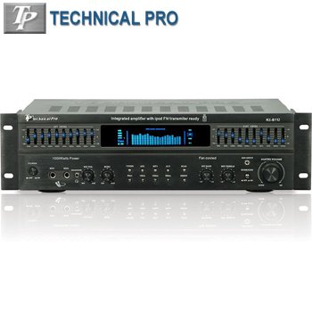 TECHNICAL PRO® 1000 WATT INTEGRATED AMPLIFIER