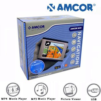 AMCOR® PORTABLE PERSONAL NAVIGATION SYSTEM